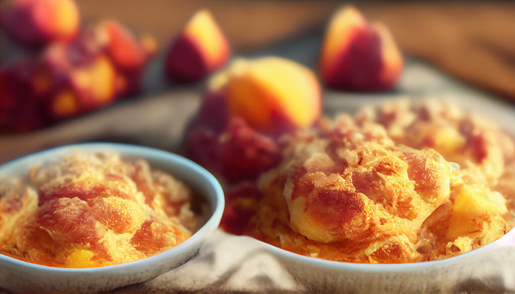 Peach Cobbler Recipe with Cake Mix