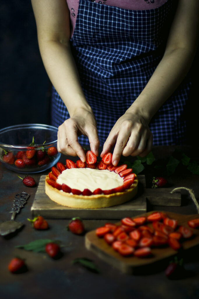 strawberry cake recipe