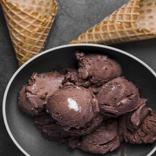 Easy Chocolate Malt Ice Cream Recipe